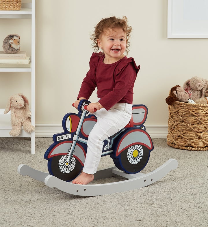 Motorcycle Toddler Rocker