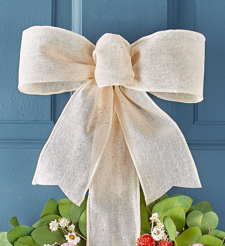 Floral Meadow Preserved Wreath-16"