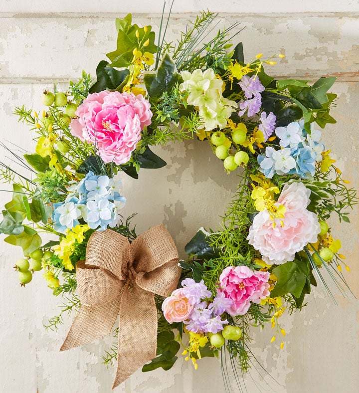 Secret Garden Wreath  24”