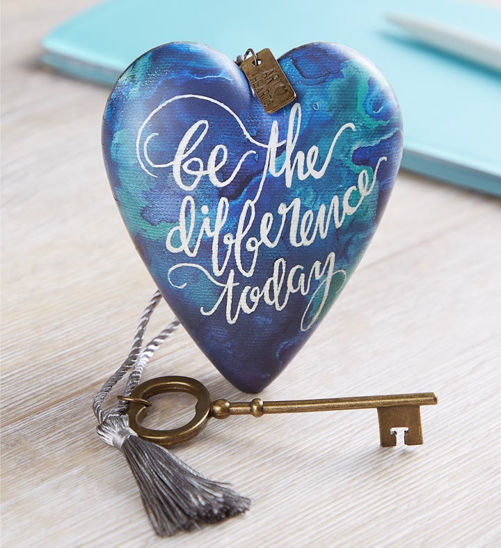 Be the Difference Art Heart