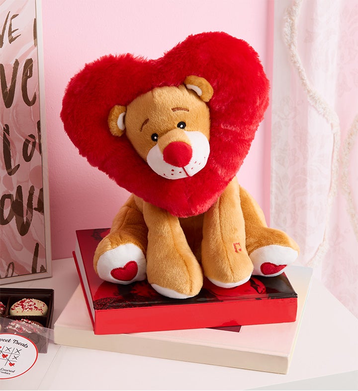 Lion Heart Animated Plush