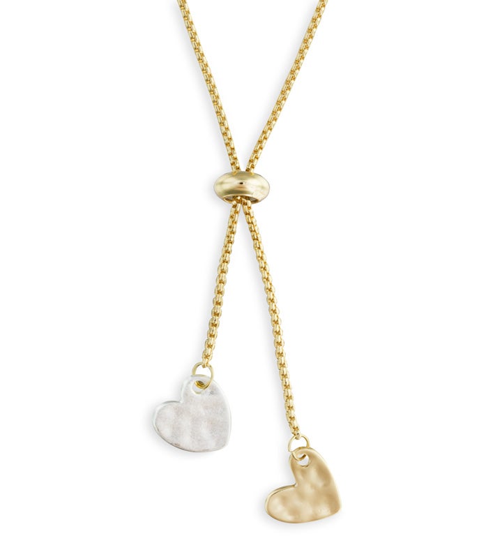 The Giving Heart Pillow and Necklace