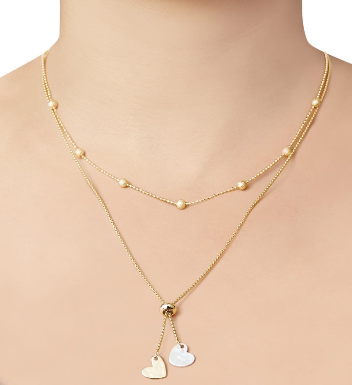 The Giving Heart Pillow and Necklace