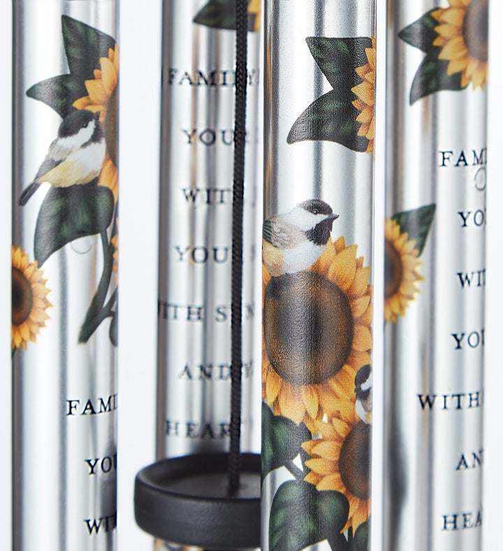 Family Sunflower Windchime