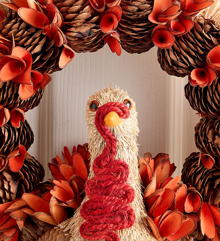 Autumn Turkey Wreath