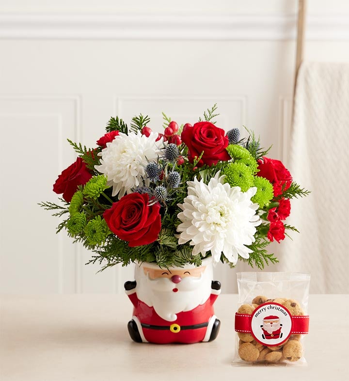 Santa’s Holiday Cheer Bouquet