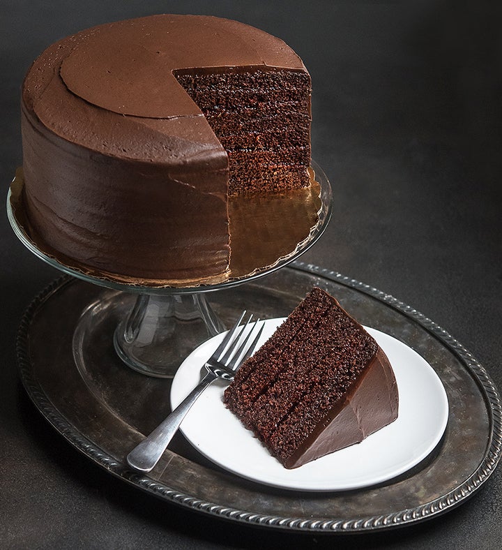 Double Chocolate Raspberry Smith Island Cake