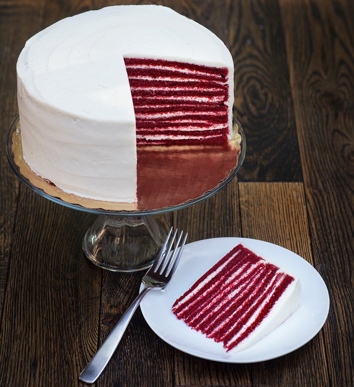 Red Velvet Smith Island Cake