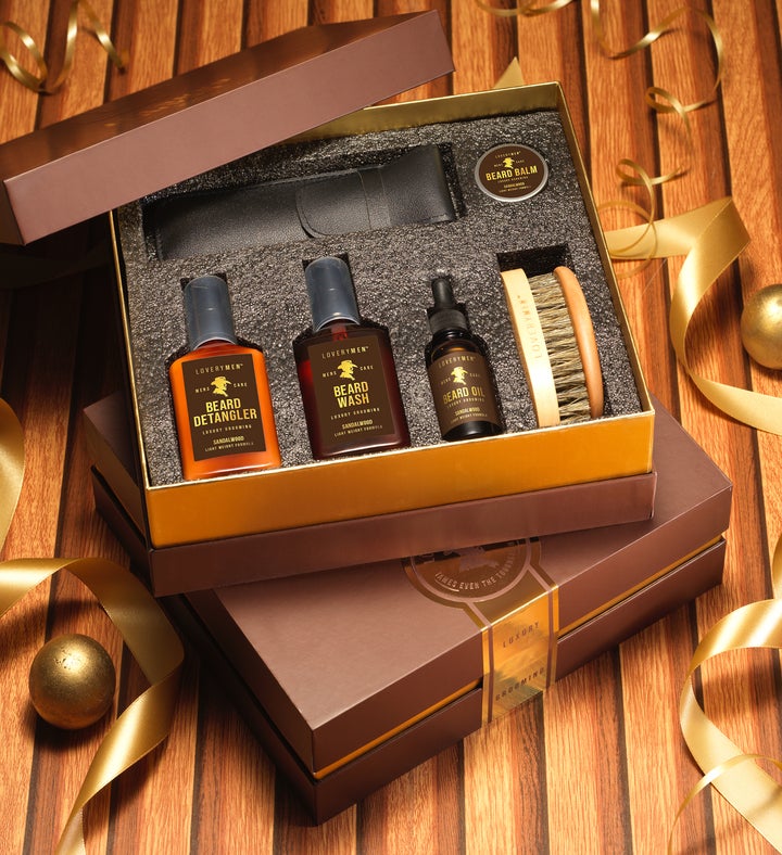Beard Care Kit - 11Pc Sandalwood Grooming Kit