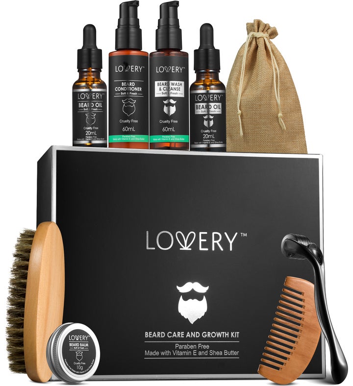 Men's Beard Grooming & Growth Kit
