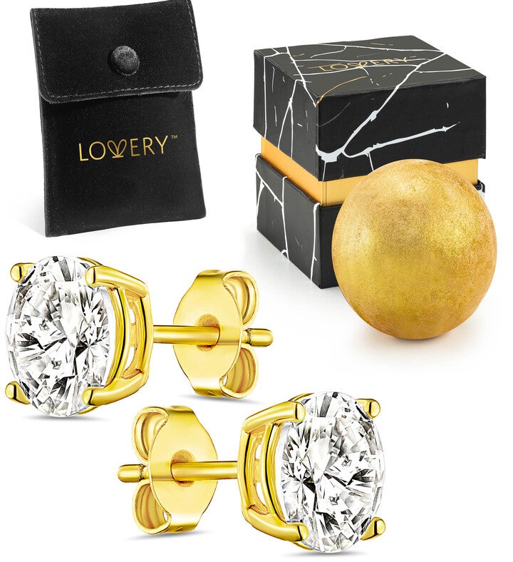 Earring With Pouch, Bath Bomb & Gift Box