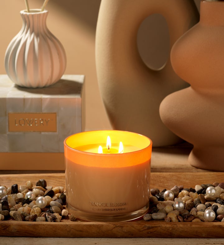 Orange Blossom Candle Gift Set, 13oz