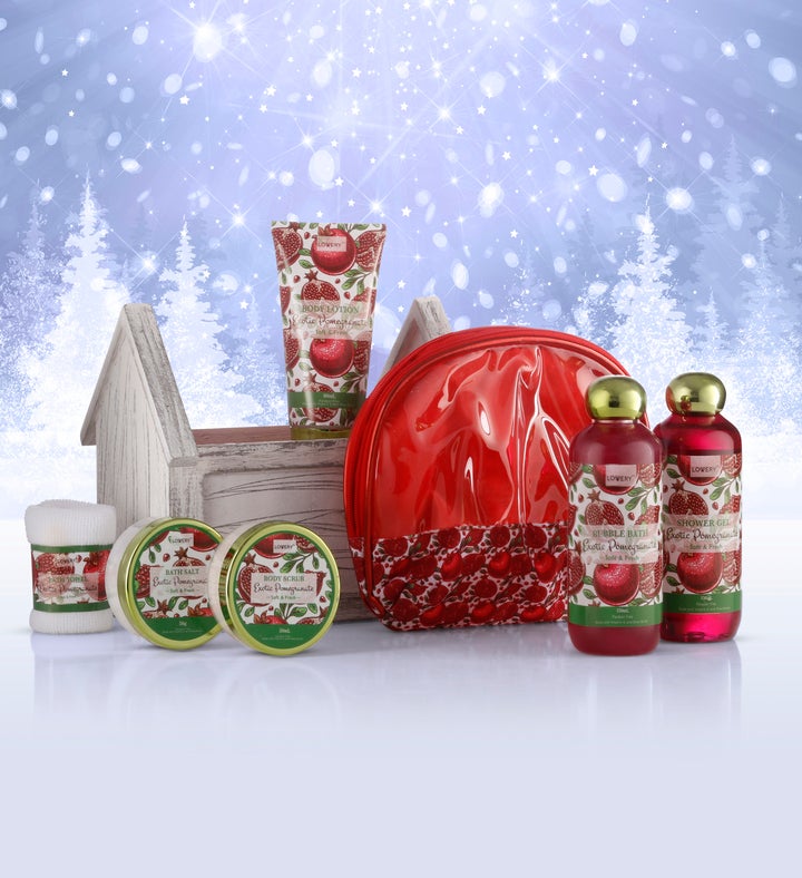 Exotic Pomegranate Bath Gift Set - 8pc