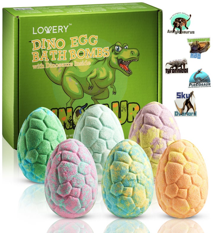12 pc. Dinosaur Bath Bombs Gift Set