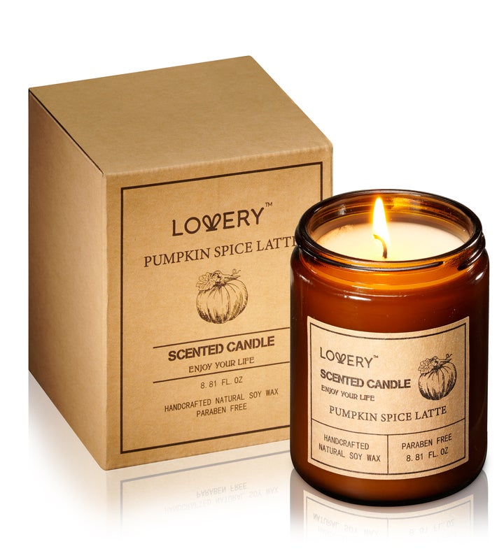 Pumpkin Spice Latte Candle Gift Set, 9oz