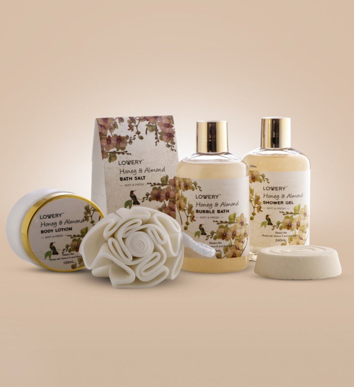 Honey & Almond Scent   Luxury Set