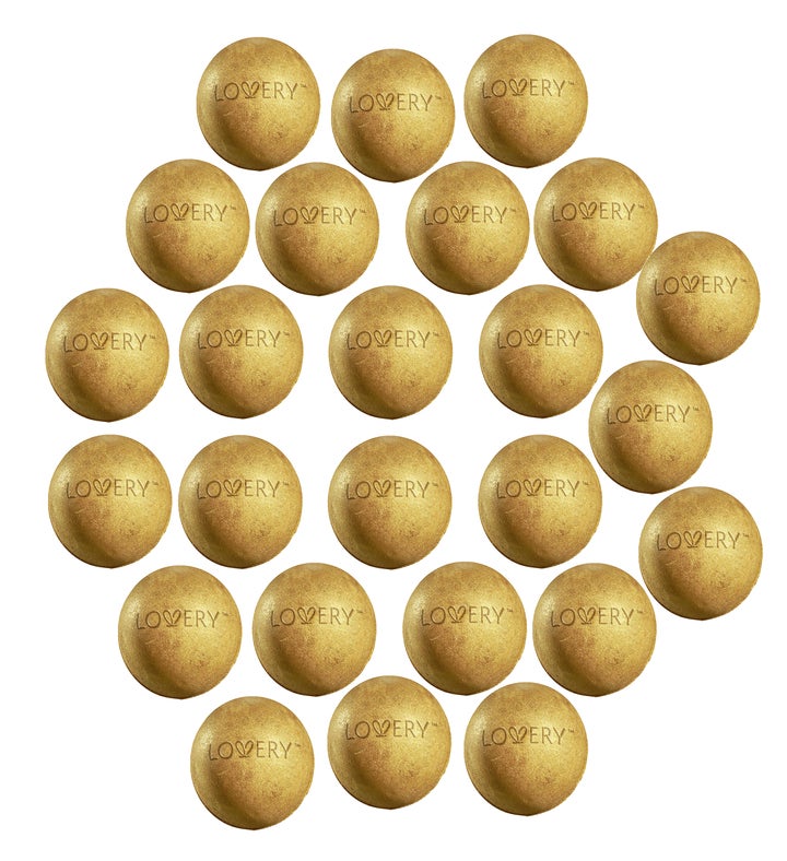 Gold Bath Bombs Stocking Suffer   25pc