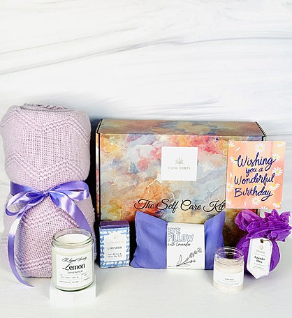 Dream Queen, Birthday Box, Lavender Candle
