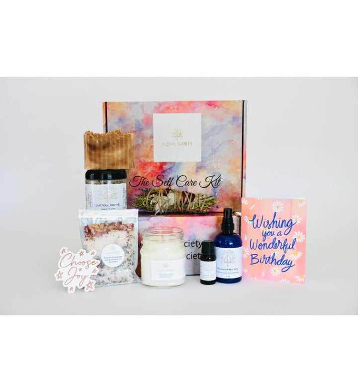 Signature Self Care Birthday Box, Mimosas Candle