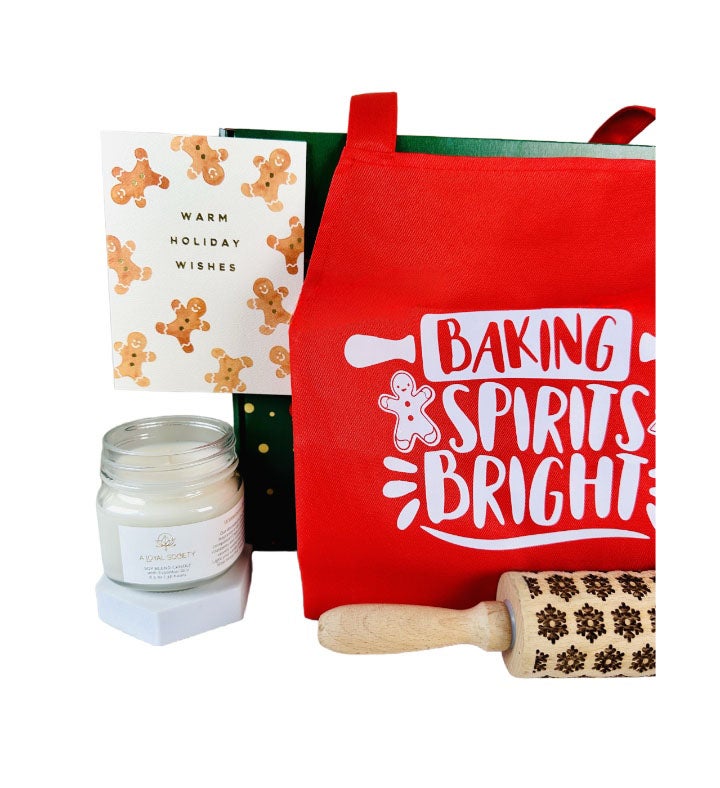 Baking Spirits Bright, Christmas Gift Box