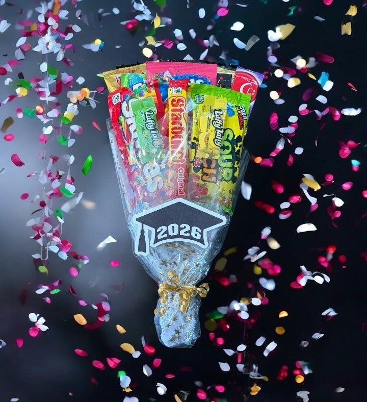 Graduation Candy Bouquet   Non chocolate