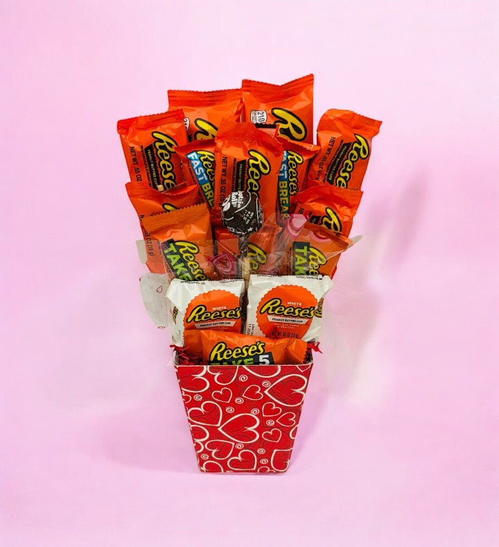 Peanut Butter Lovers Candy Bouquet