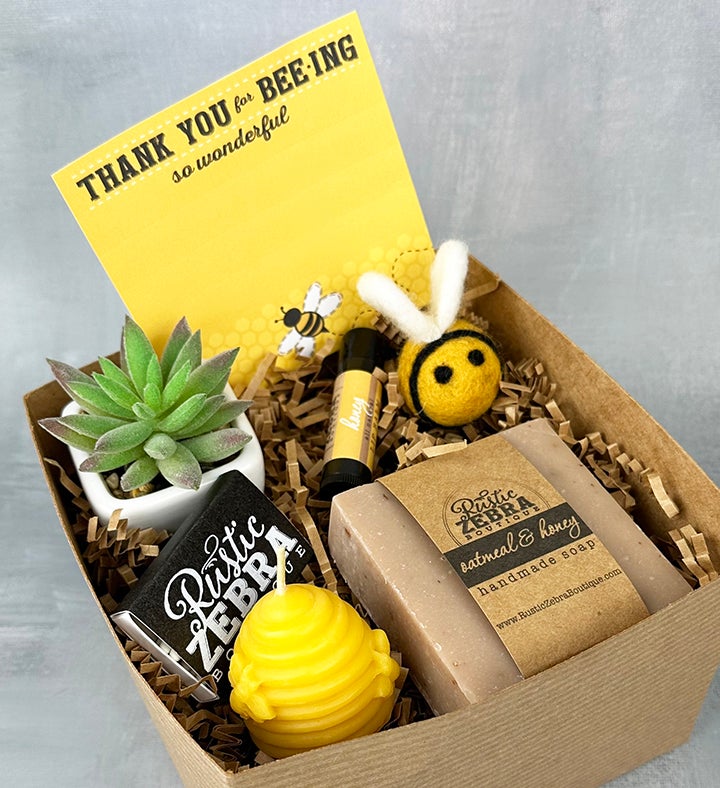 Thank You For Beeing Succulent Spa Gift Box