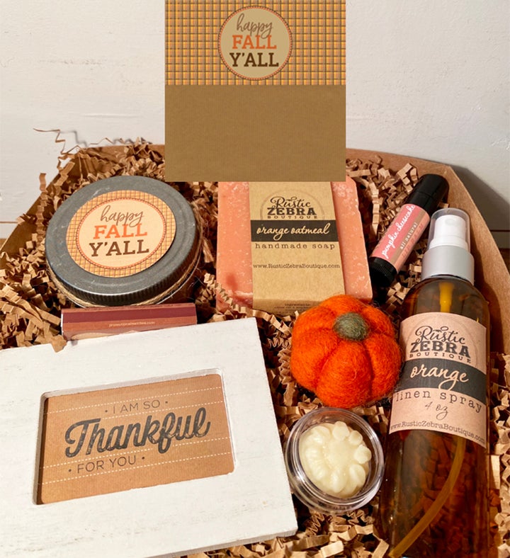 Happy Fall Y'all Gift Box