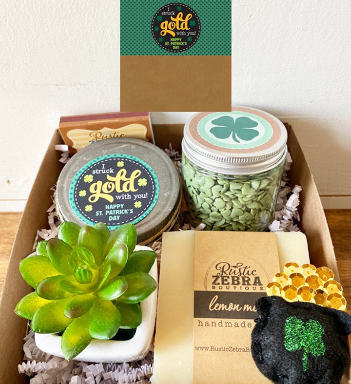 I Struck Gold St Patricks Day Gift Box