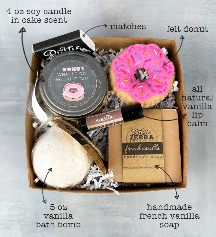 Icing on My Donut Succulent Spa Gift Box