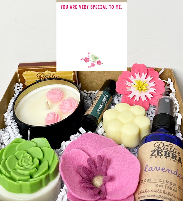 Flower Gift Box With Flower Seeds