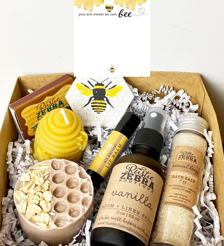 Bee Gift Box With Flower Seeds