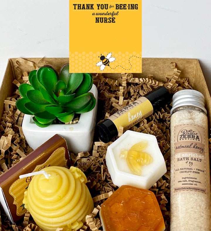 Thank You For Bee ing A Nurse Gift Box