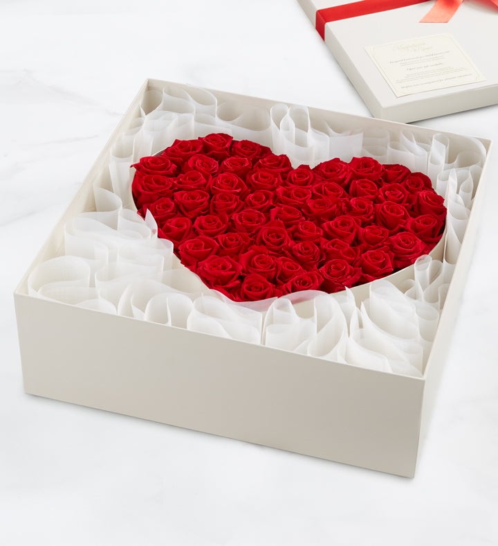 Magnificent Roses® Premier Preserved Luxury Heart