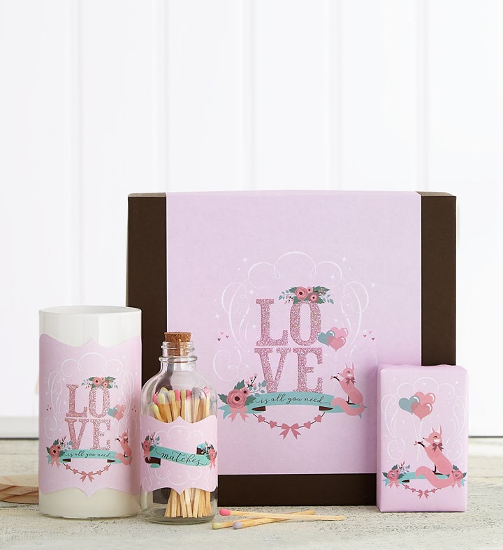 Love Is All You Need Candle Gift Set