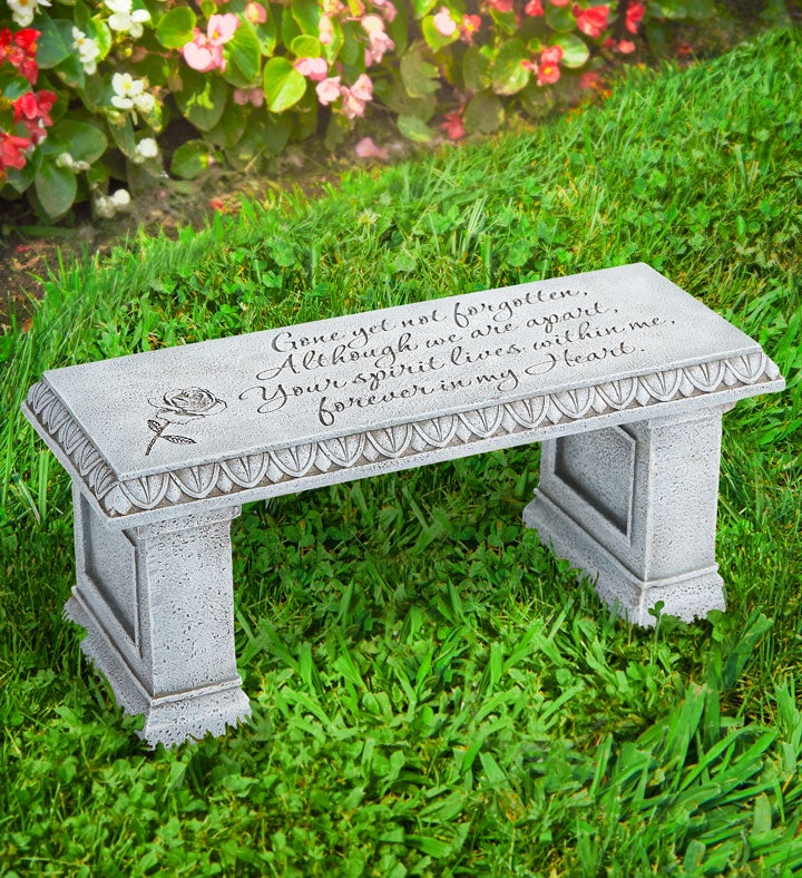 Memorial deals garden bench