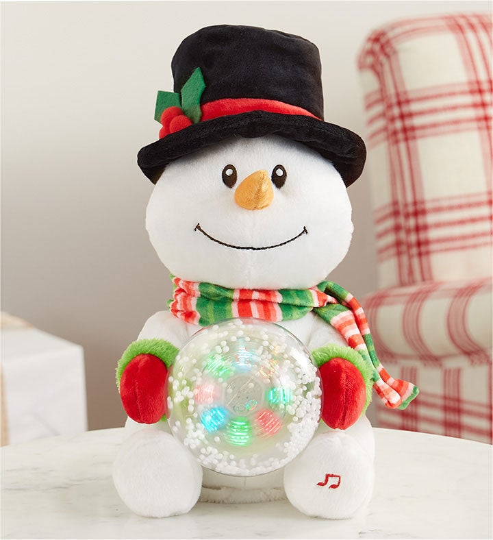 Animated Snowman Plush