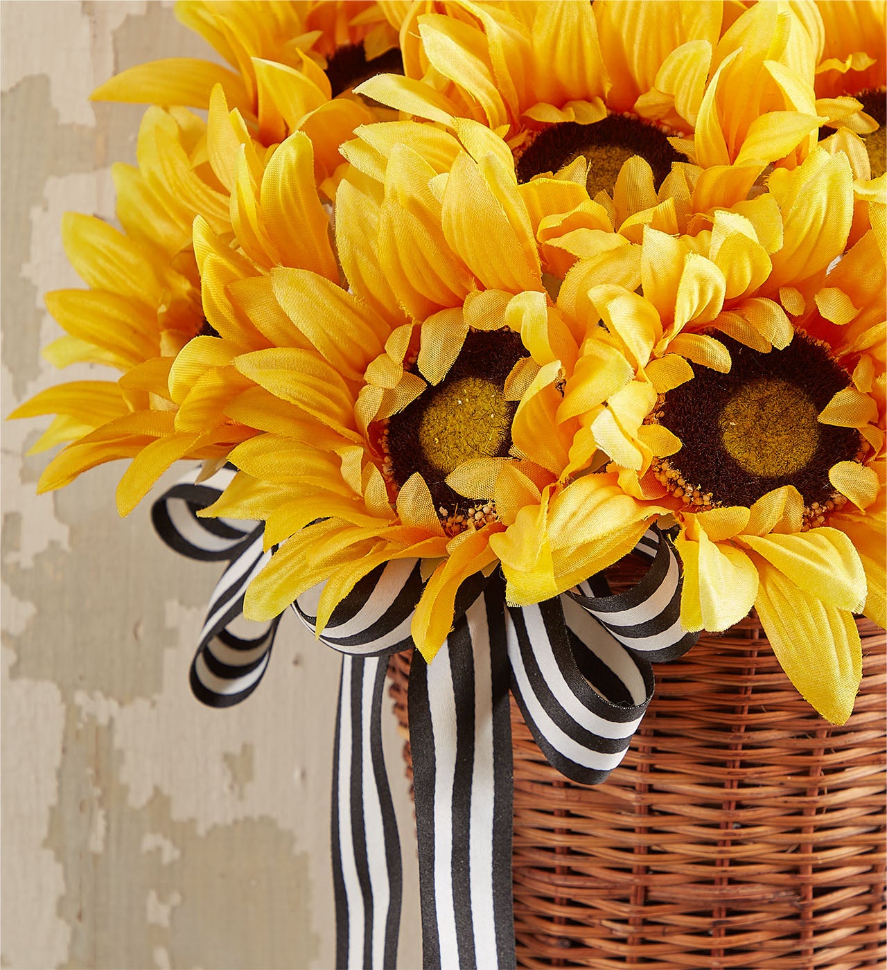 Sunflower Hanging Basket - 13"