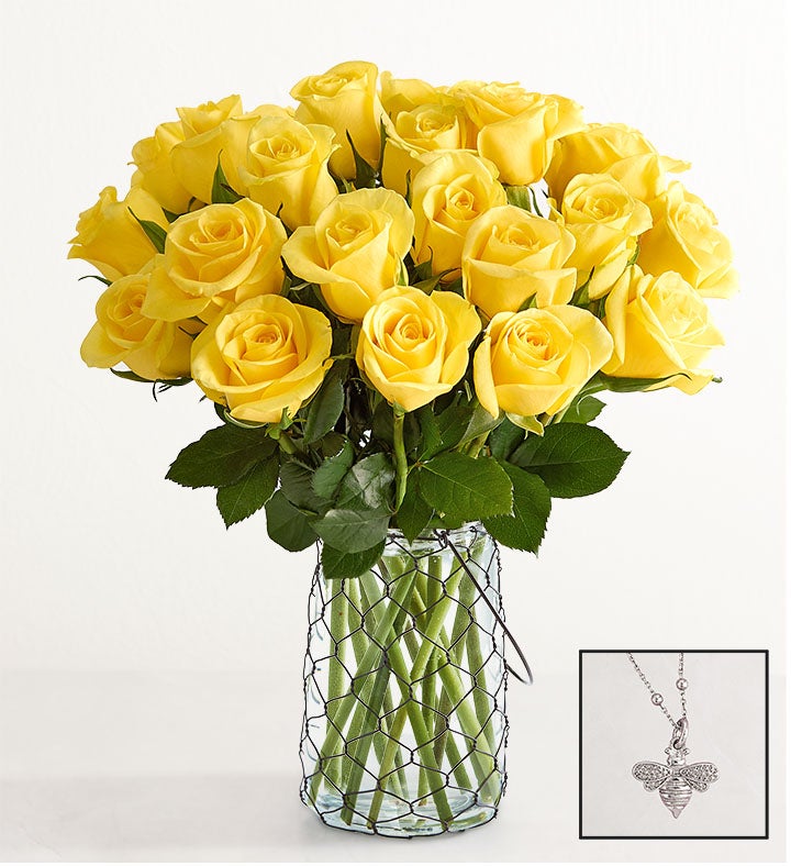 Countryside Yellow Roses