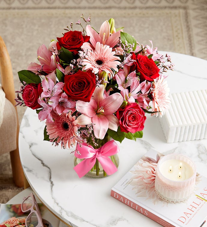 Fields of Europe® Romance with Jumbo Love Balloon