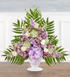 Tranquility Floor Basket™ - Lavender & White