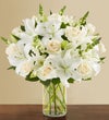 Classic All White Arrangement™ for Sympathy