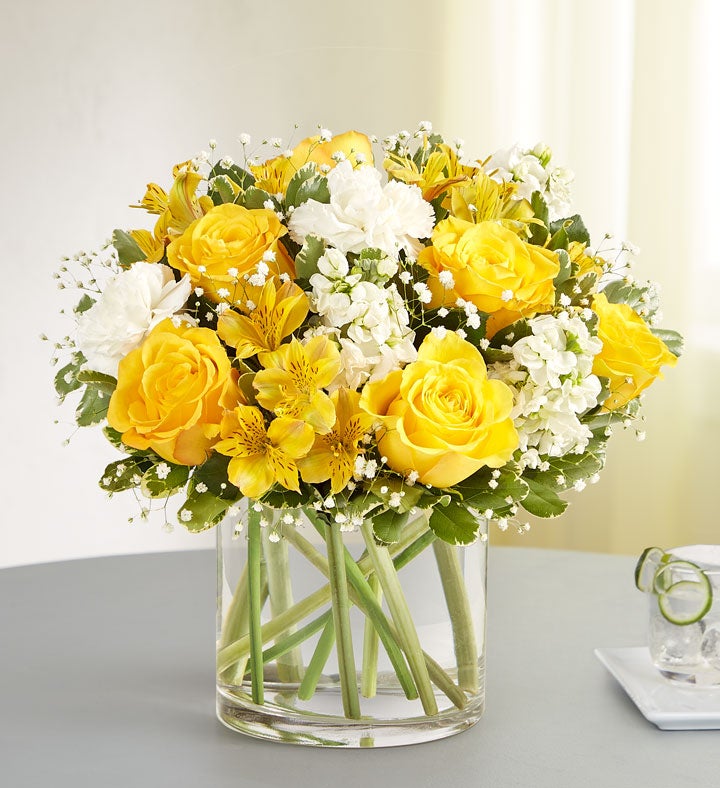 Yellow & White Delight™ Bouquet from 1-800-Flowers.com | SendFlowers.io