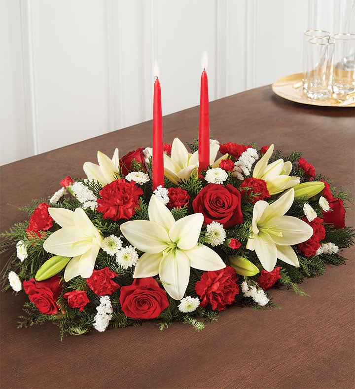 Traditional Christmas Centerpiece