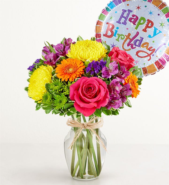 Fields of Europe® Celebration with Birthday Balloon