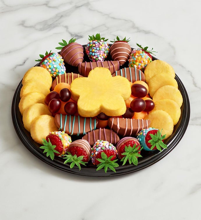 Perfectly Plated™ Springtime Dipped Fruit Platter