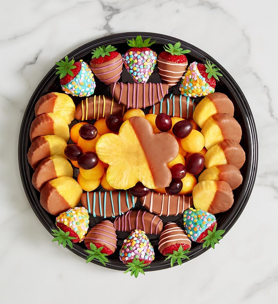 Perfectly Plated™ Springtime Dipped Fruit Platter