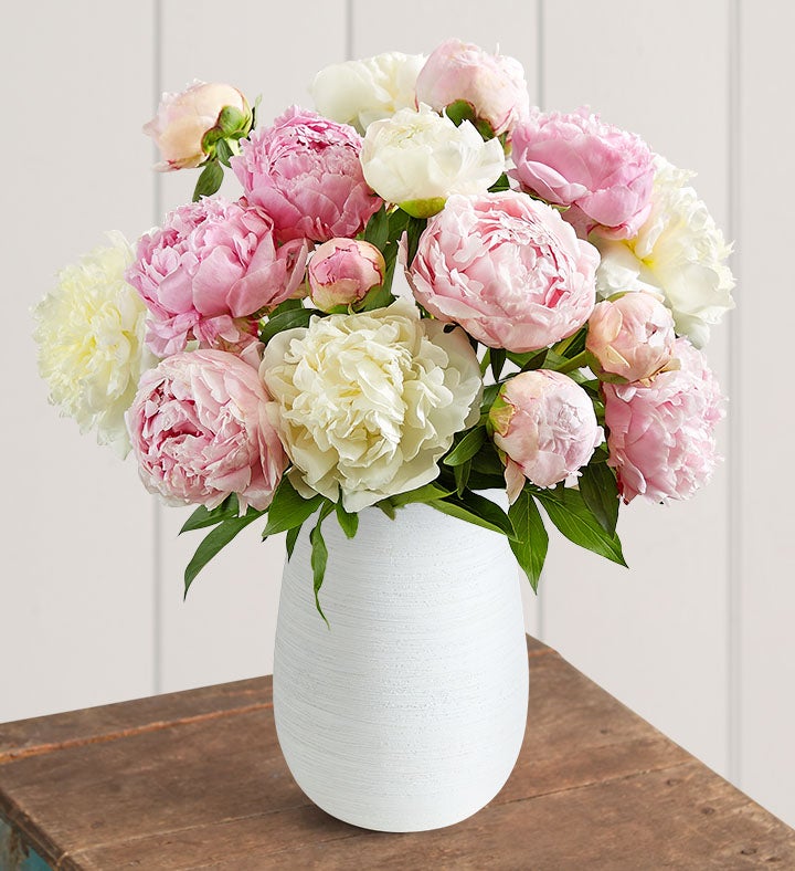 Pink & White Peony Bouquet