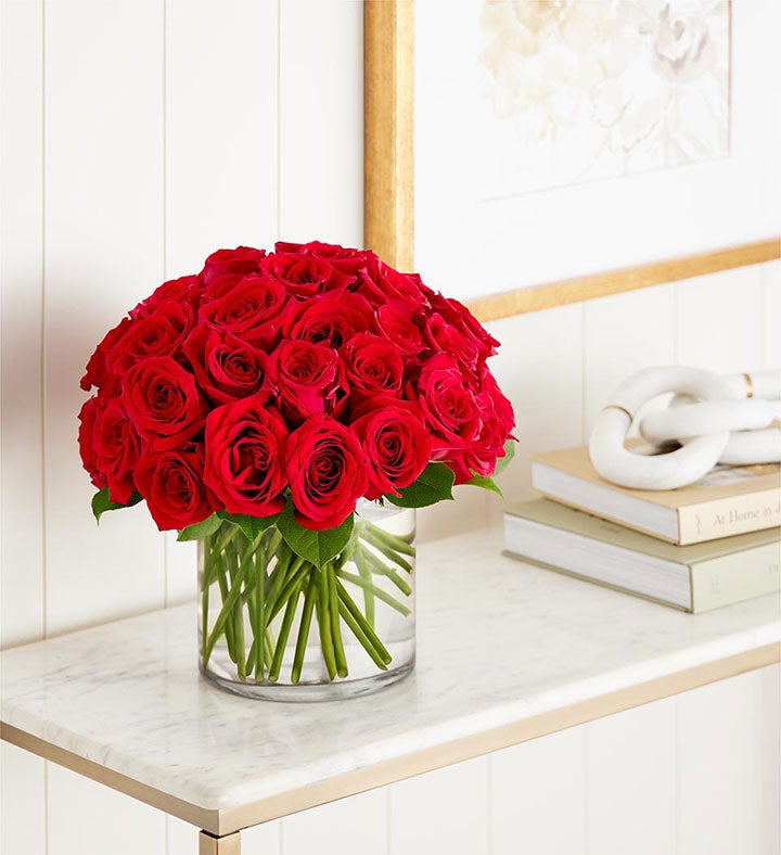 Contemporary Red Roses