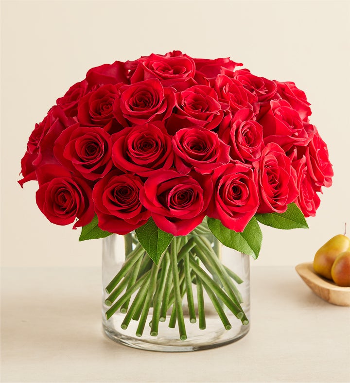 Contemporary Red Roses